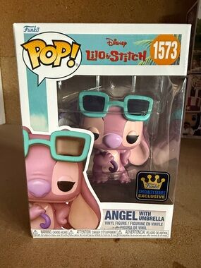 Funko POP! Lilo & Stitch Angel Pink with Teal Sunglasses Vinyl Figure #1573